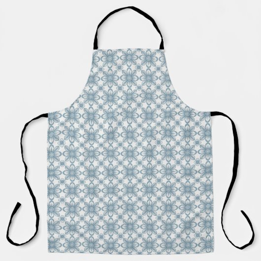 Tablier Motif floral scandinave (Recto)