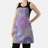 Tablier Motif floral vibrant abstrait (Insitu)