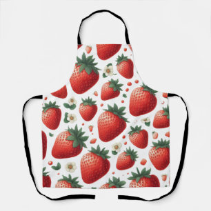 Tablier Motif fraise