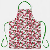 Tablier Motif Fruit cerise (Recto)