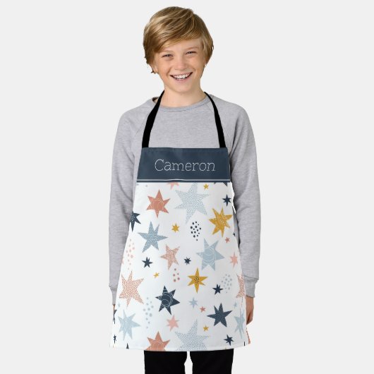 Tablier Motif Fun Star (Porté)