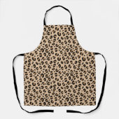 Tablier motif funky cheetah leopard (Recto)