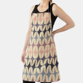 Tablier Motif géométrique Abstrait des triangles rétro (Insitu)