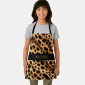 Tablier Motif géométrique Abstrait en peau de guépard (Insitu)