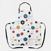 Tablier Motif géométrique du milieu du siècle (Recto)