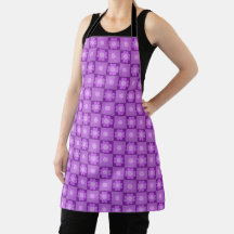 Motif géométrique floral violet