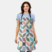 Tablier Motif géométrique moderne, amusant, ludique (Porté)