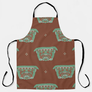 Tablier Motif géométrique sans couture avec motifs tribaux