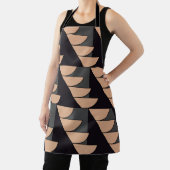 Tablier Motif géométrique semi-cercle triangulaire (Insitu)