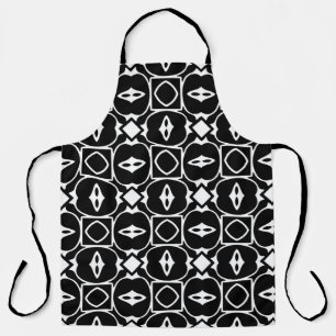 Tablier motif géométrique vintage. Eléments répétés styl