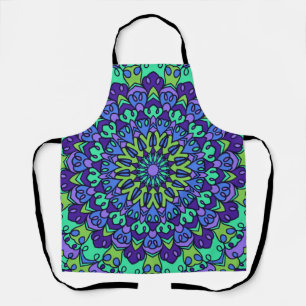 Tablier Motif Géométrique Vintage Trendy Cute