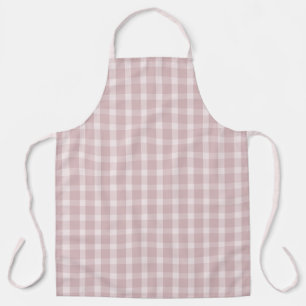 Tablier Motif Gingham Dans Des Couleurs Rose Prépa Balleri
