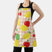 Tablier Motif Gingham de Fruits Mignons (Insitu)