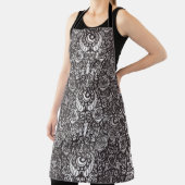 Tablier Motif gothique monochrome (Insitu)