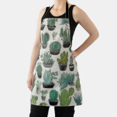 Tablier Motif Green Cactus (Insitu)