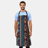 Tablier Motif homogène ethnique (Porté)