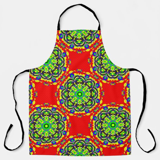 Tablier motif illustrati vintage (Recto)