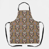 Tablier Motif Jour des Morts (Recto)