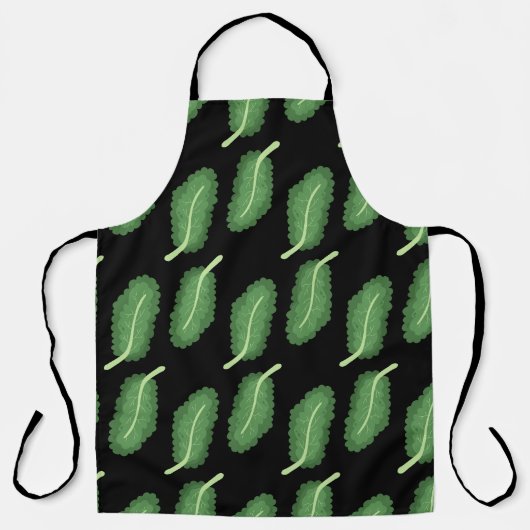 Tablier motif kale (Recto)