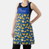 Tablier Motif Lemon méditerranéen (Insitu)