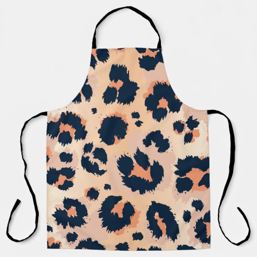 Tablier Motif Leopard : Amusant Design sans Seamless (Recto)
