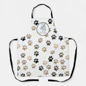 Tablier Motif mâché du chien (Recto)