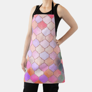 Tablier Motif marocain en carreaux