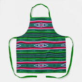 Tablier Motif mexicain Sarape (Recto)