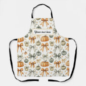 Tablier Motif mignon de la bow automate (Recto)
