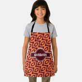 Tablier Motif minimal de chocolat à la crème africaine (Insitu)