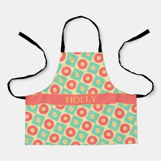 Tablier Motif minimal de la marine (Recto)