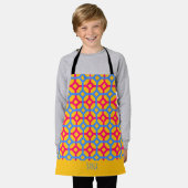 Tablier Motif minimal rose Diamonds (Porté)