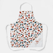 Tablier Motif Monogramme moderne (Recto)