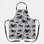 Tablier Motif moto (Recto)