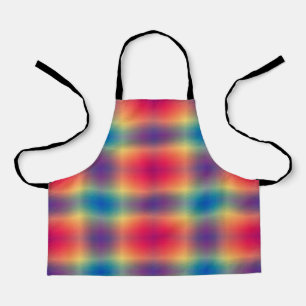 Tablier Motif multicolore brillant