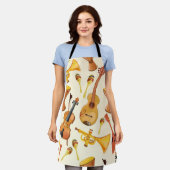 Tablier Motif musical (Porté)