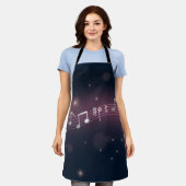 Tablier Motif musical (Porté)