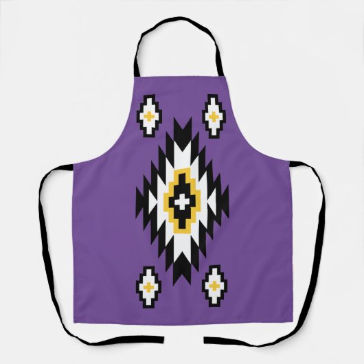 Tablier Motif Navajo (Recto)
