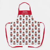 Tablier Motif Nutcracker Red Christmas (Recto)