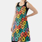 Tablier Motif Ogee Multicolore (Insitu)