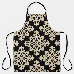 Tablier Motif ornemental traditionnel asiatique sans coutu