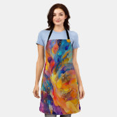 Tablier Motif Paint Splatter 2 (Porté)