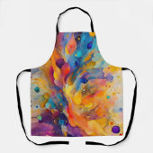 Tablier Motif Paint Splatter 2 (Recto)