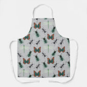 Tablier Motif papillon coloré (Recto)