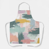 Tablier Motif Pastel Paint Strokes (Recto)