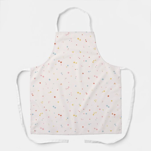 Tablier Motif Pastel Star (Recto)