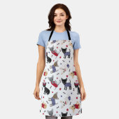 Tablier Motif patriotique du Chihuahua (Porté)