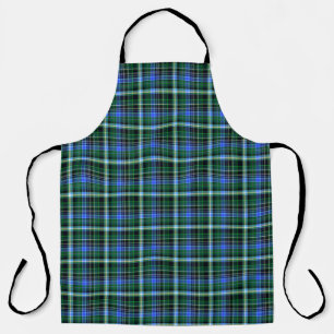 Tablier Motif plaid sans couture. Motif de tissu. Textureb
