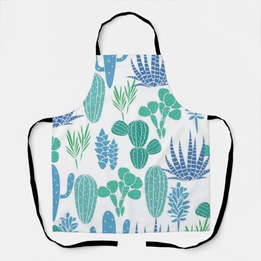 Tablier motif plante (Recto)