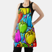 Tablier Motif Poivrons Pop Art (Insitu)